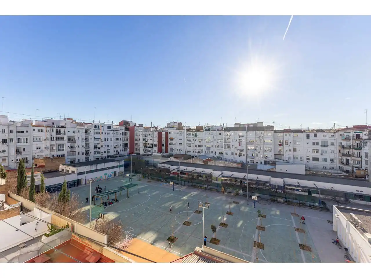 Exterior view of Flat for sale in Valencia  with Air Conditioner, Furnished and Balcony