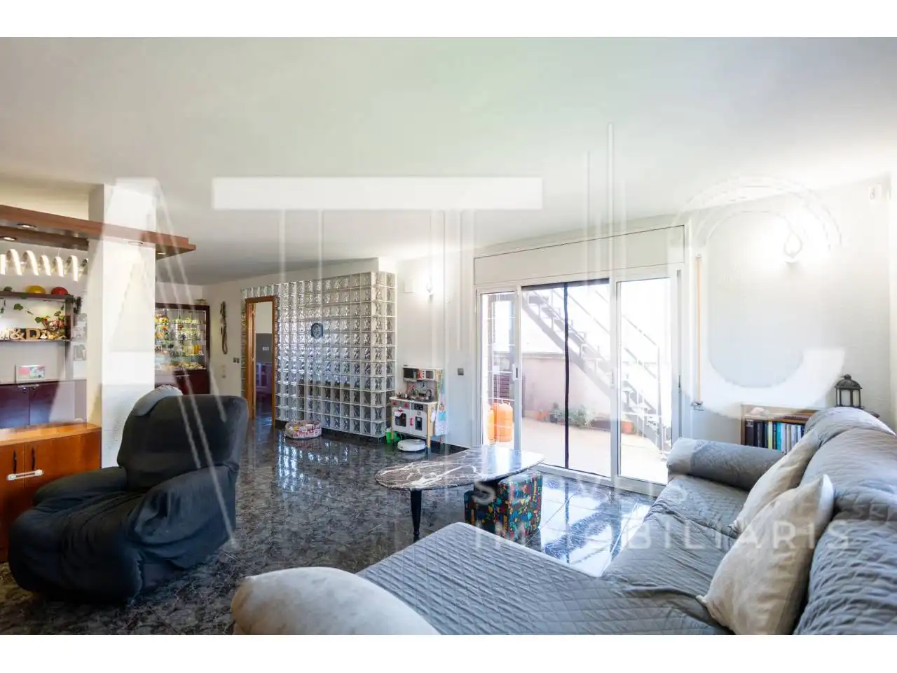 Sala de estar de Ático en venta en Polinyà con Aire acondicionado, Calefacción y Terraza