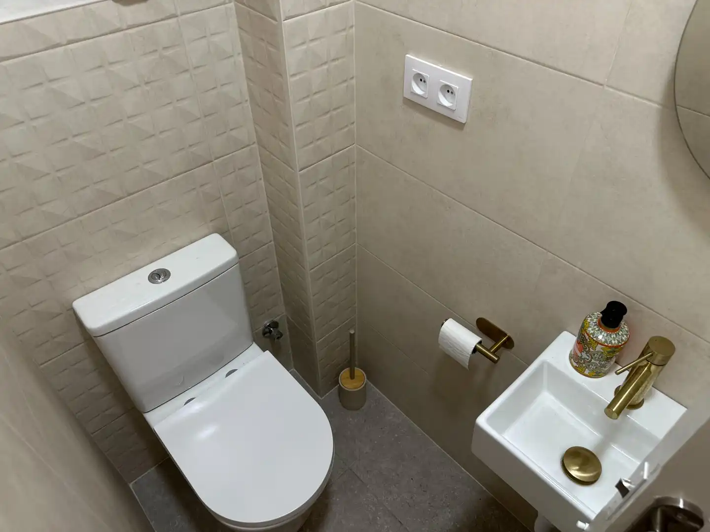 Badezimmer von Wohnung zur Miete in Murcia mit Möbliert