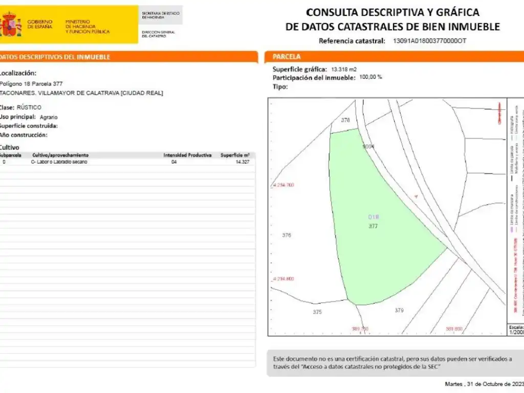 Residential for sale in Villamayor de Calatrava