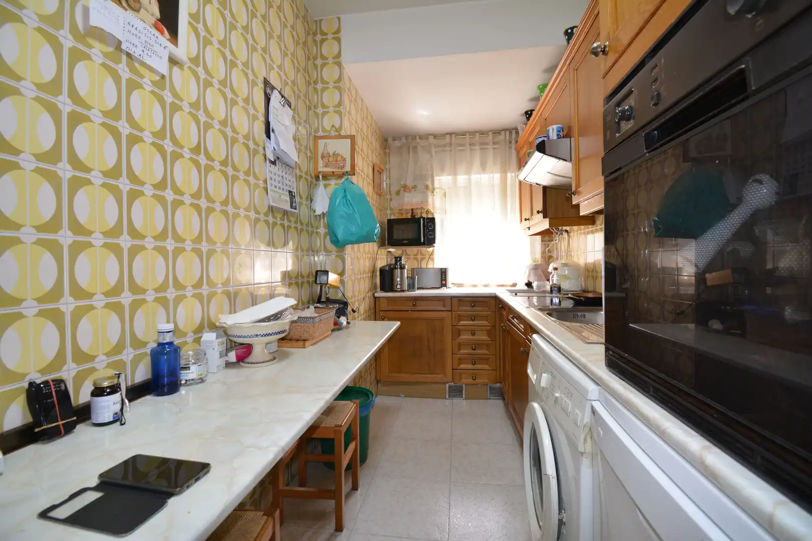 Küche von Wohnung zum Verkauf in Madrid mit Terrasse und Möbliert