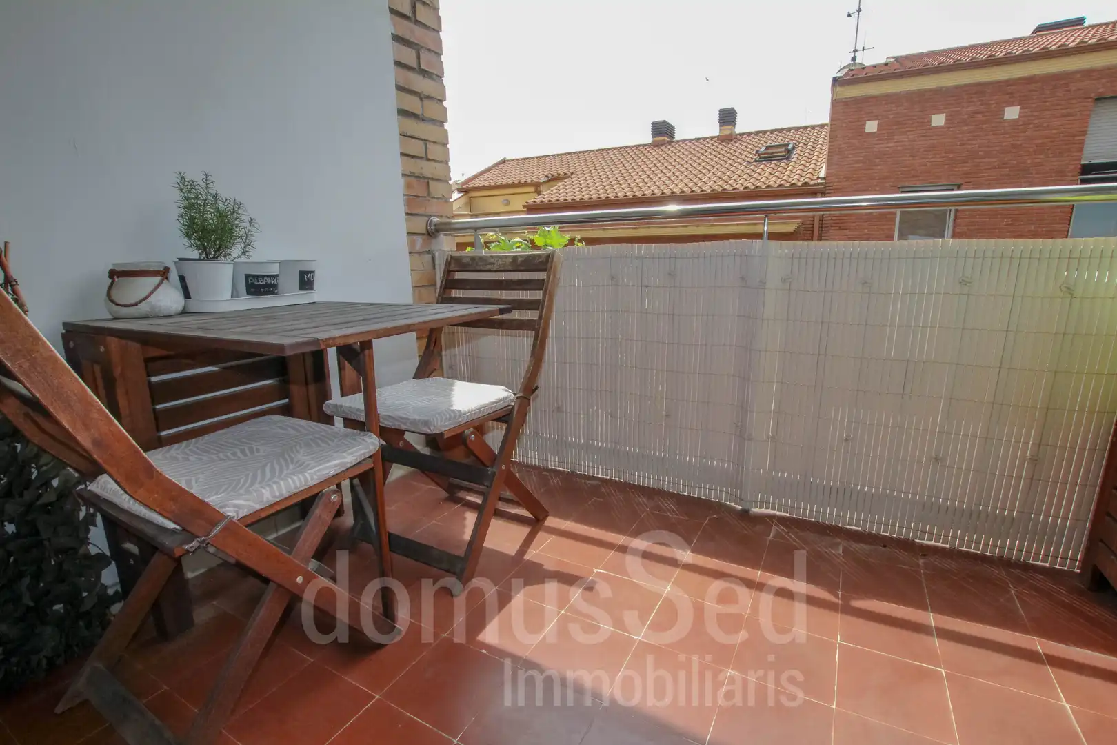 Balcony of Flat for rent in El Masnou  with Air Conditioner, Heating and Terrace