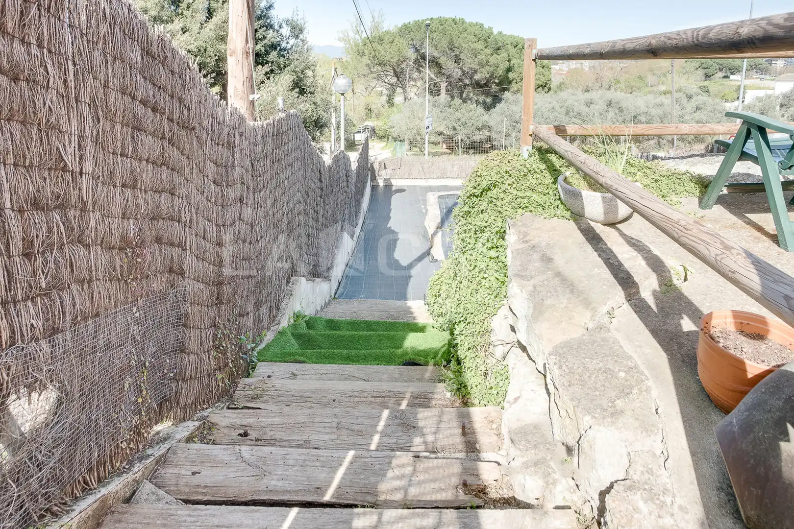 Jardí de Casa adosada en venda en Montornès del Vallès amb Calefacció, Terrassa i Traster