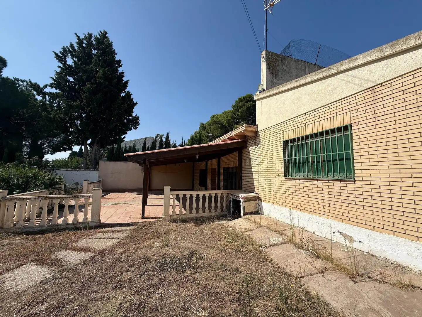 Vista exterior de Casa o chalet en venta en Cuarte de Huerva con Jardín privado, Terraza y Trastero