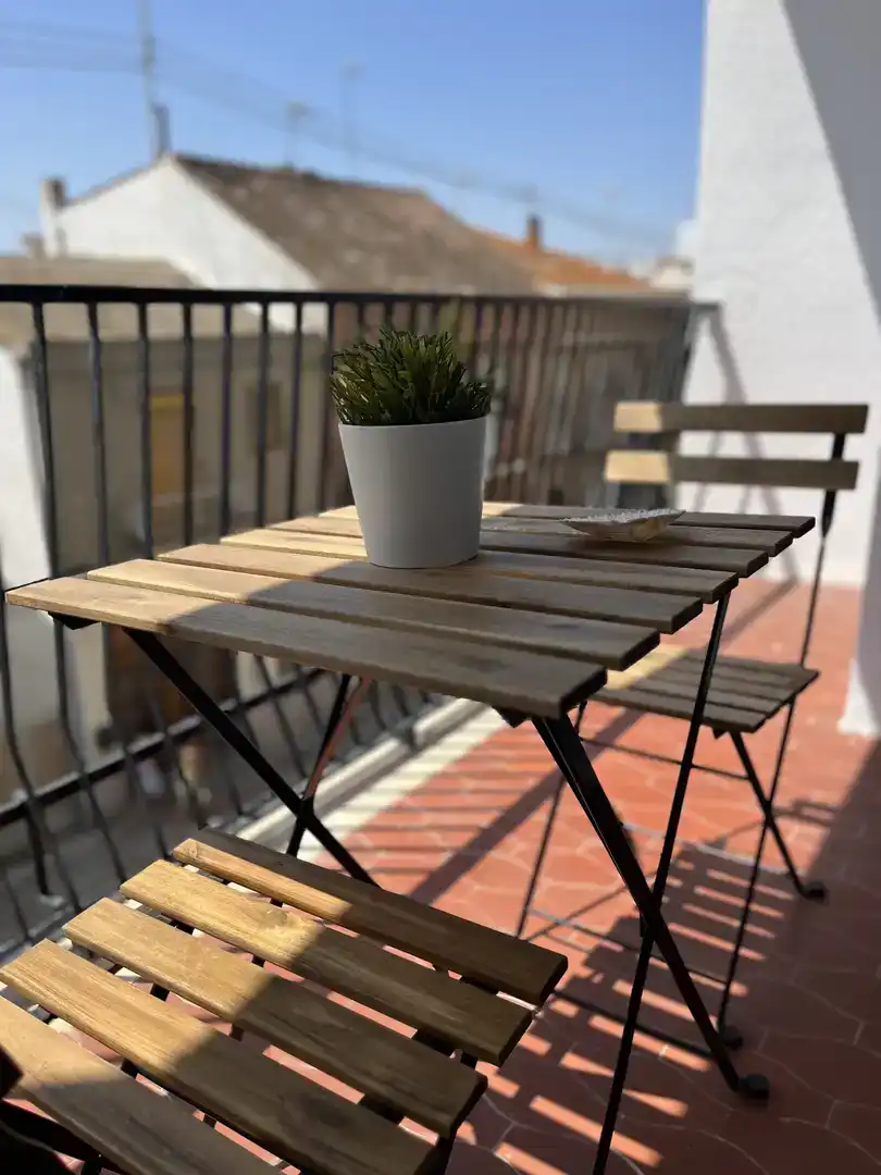 Terrassa de Pis de lloguer en Valencia amb Aire condicionat, Moblat i Balcó
