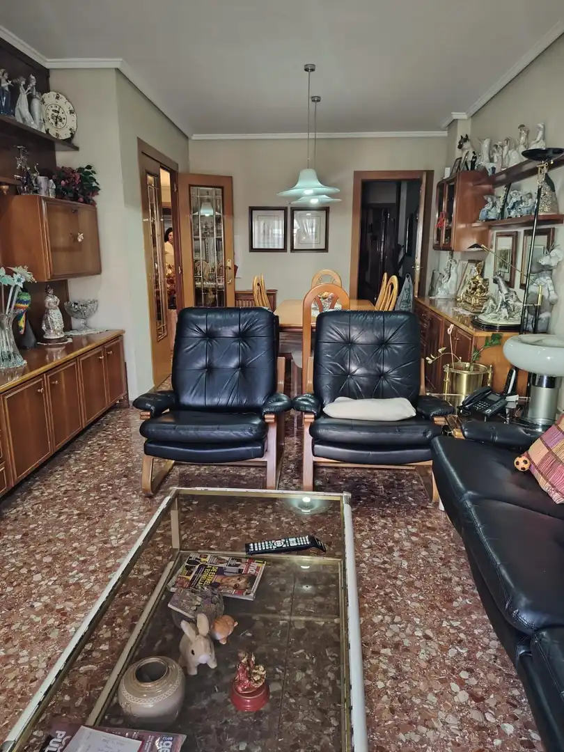 Sala de estar de Piso de alquiler en Mislata con Aire acondicionado, Calefacción y Amueblado