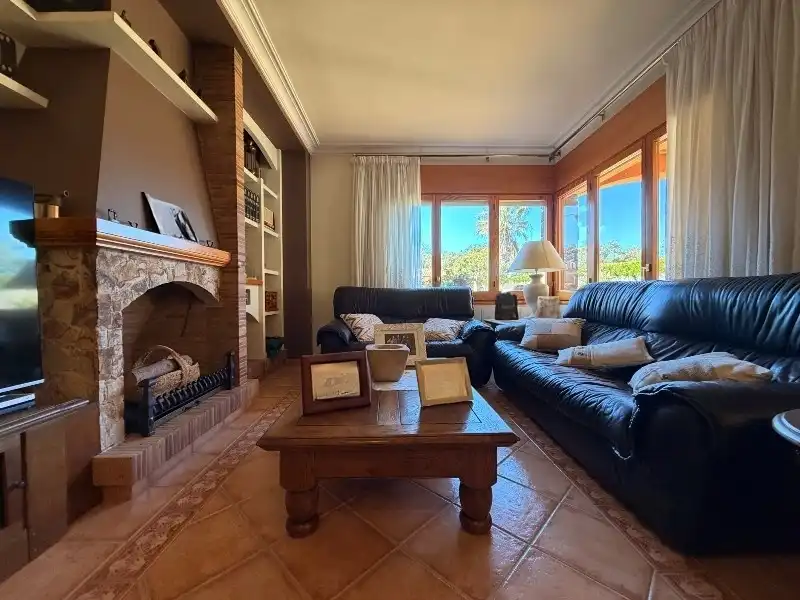 Living room of Houses for sale in Mont-ras  with Air Conditioner, Heating and Private garden