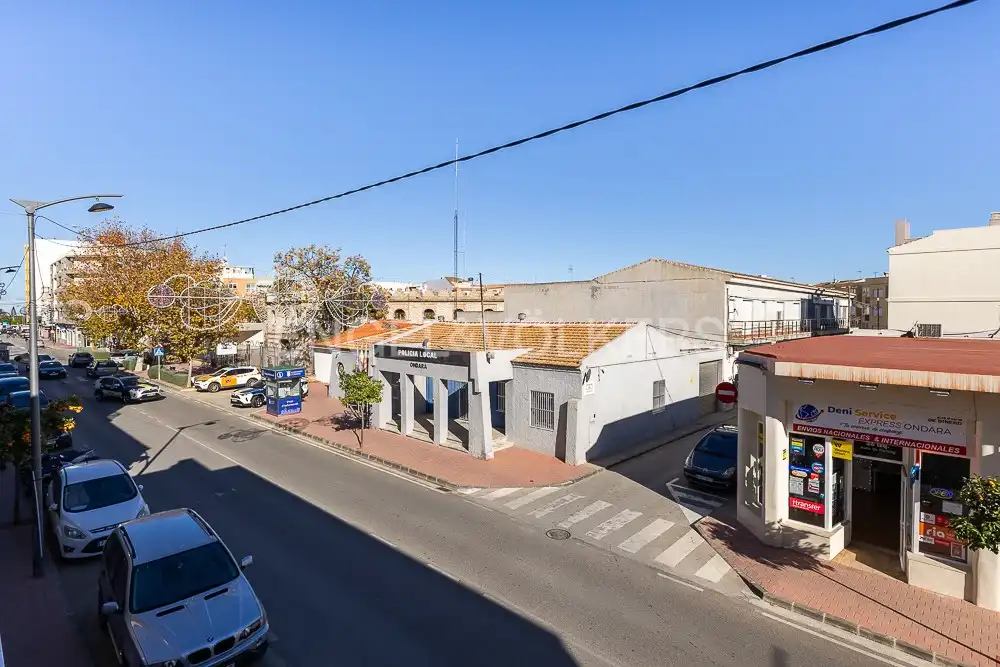 Vista exterior de Casa adosada en venta en Ondara con Calefacción, Jardín privado y Terraza
