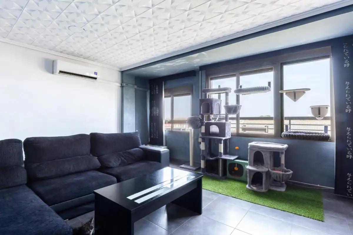 Sala de estar de Piso en venta en Valencia con Aire acondicionado y Calefacción