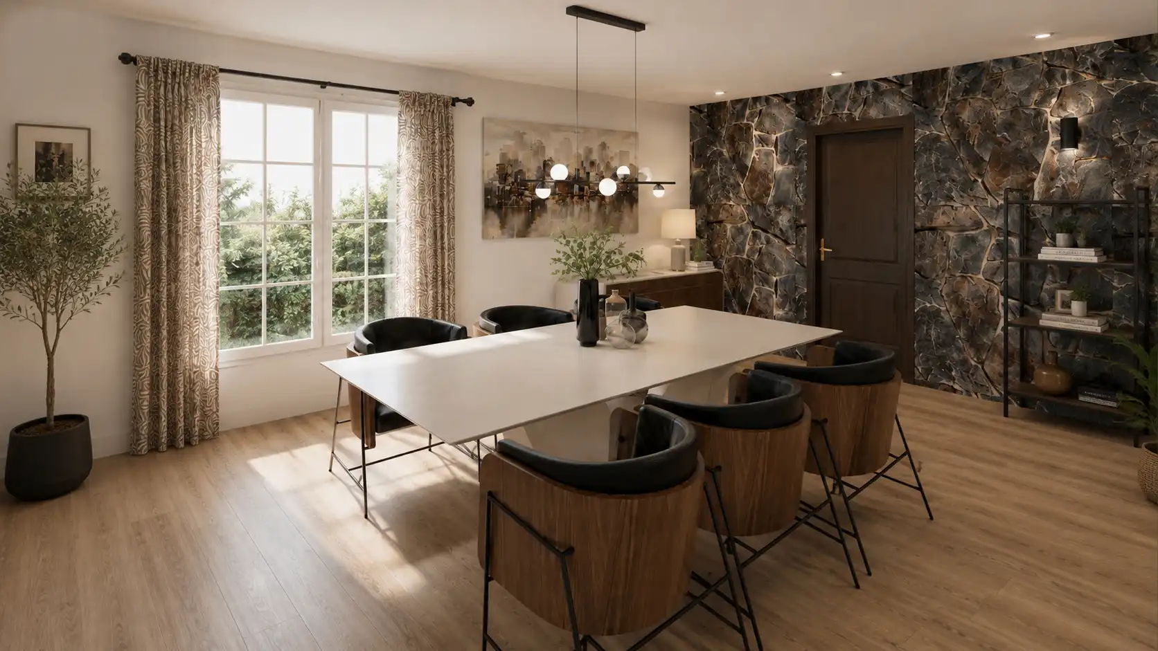 Comedor de Casa o chalet en venta en El Rosario con Aire acondicionado, Jardín privado y Terraza