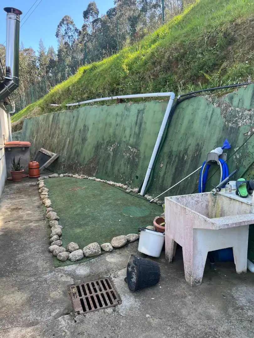 Piscina de Casa o chalet en venta en Narón con Amueblado