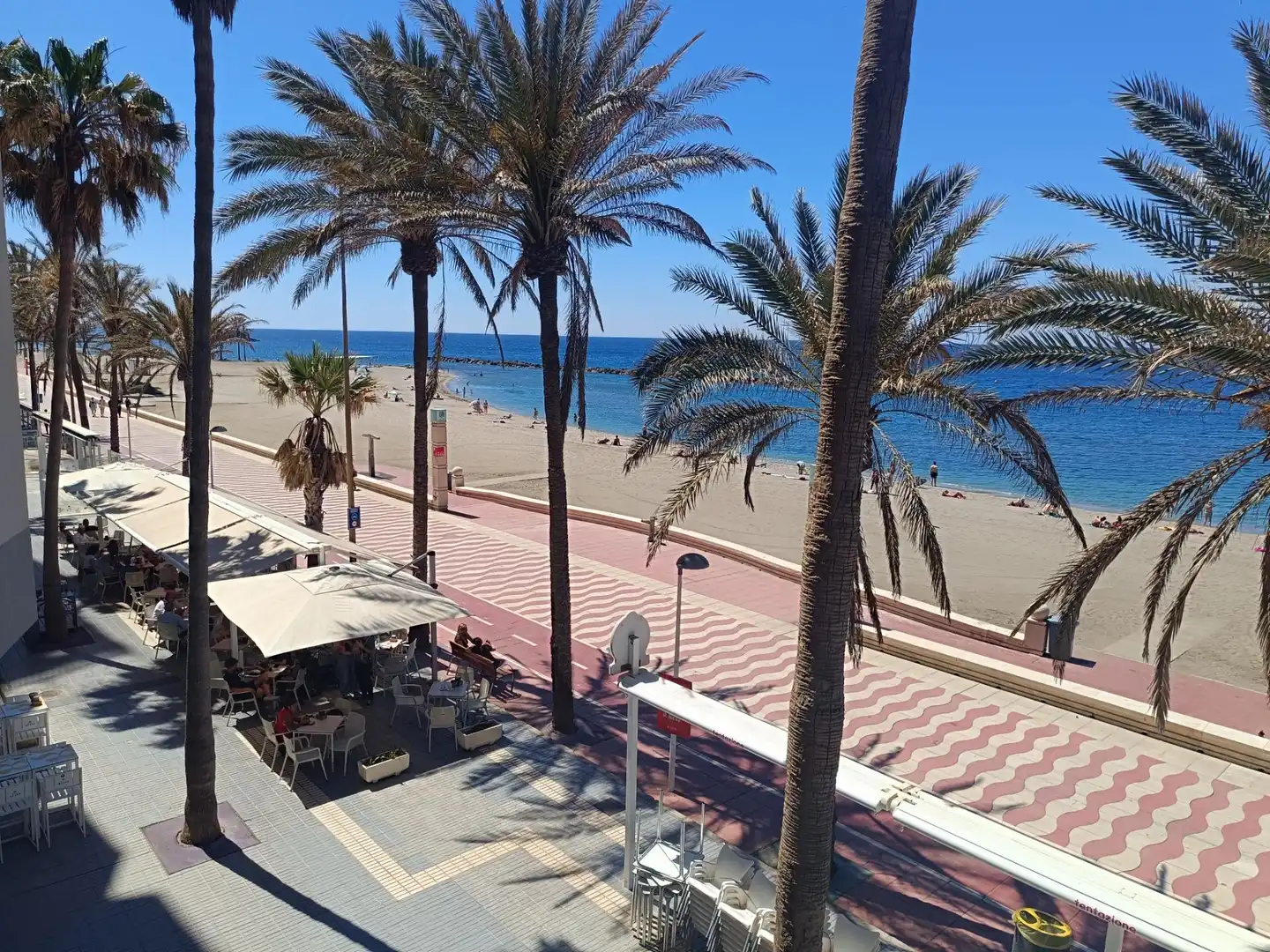 Exterior view of Apartments for rent in Almería  with Heating, Terrace and Furnished