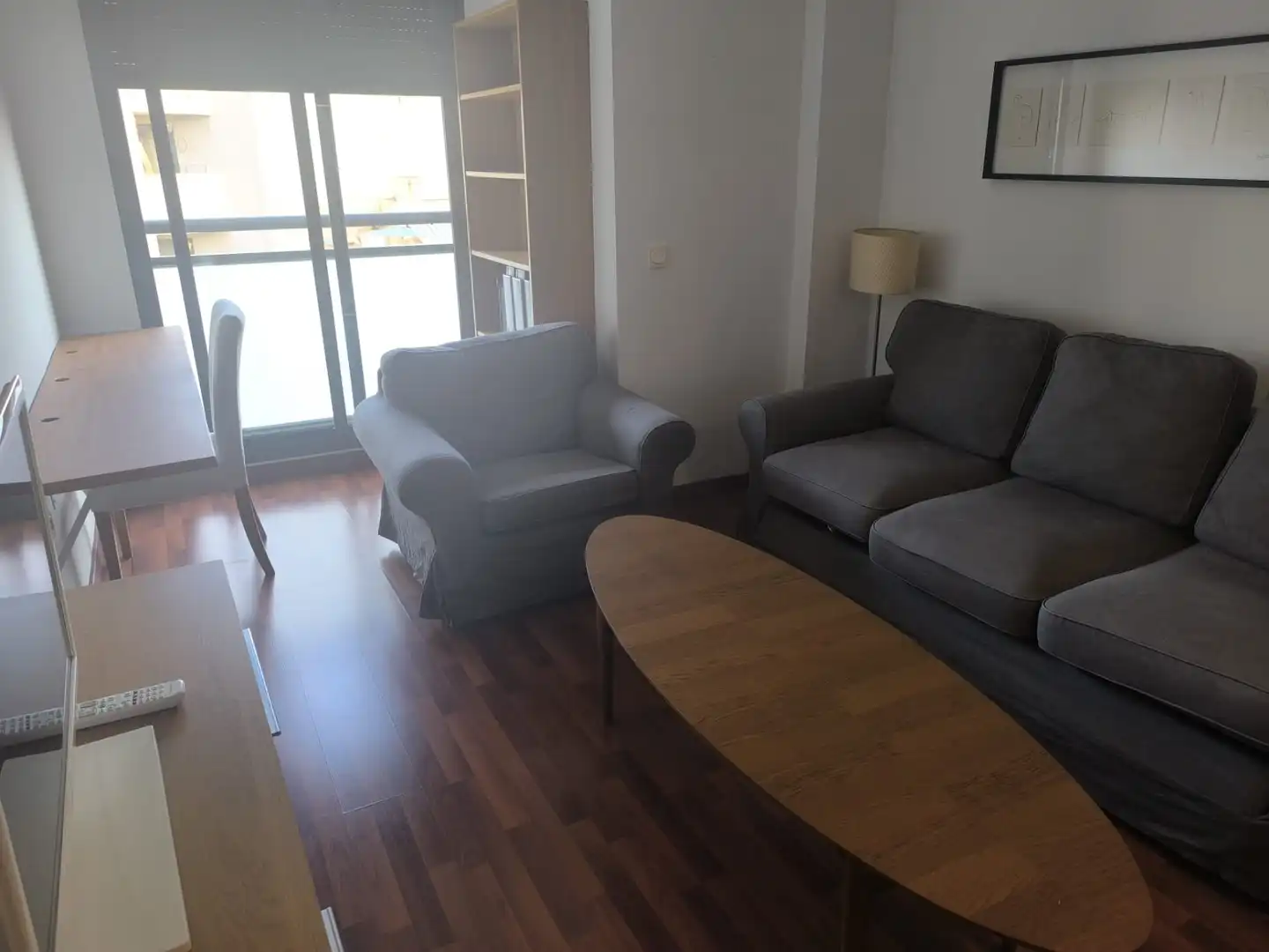 Living room of Flat for rent in Melilla  with Air Conditioner and Furnished