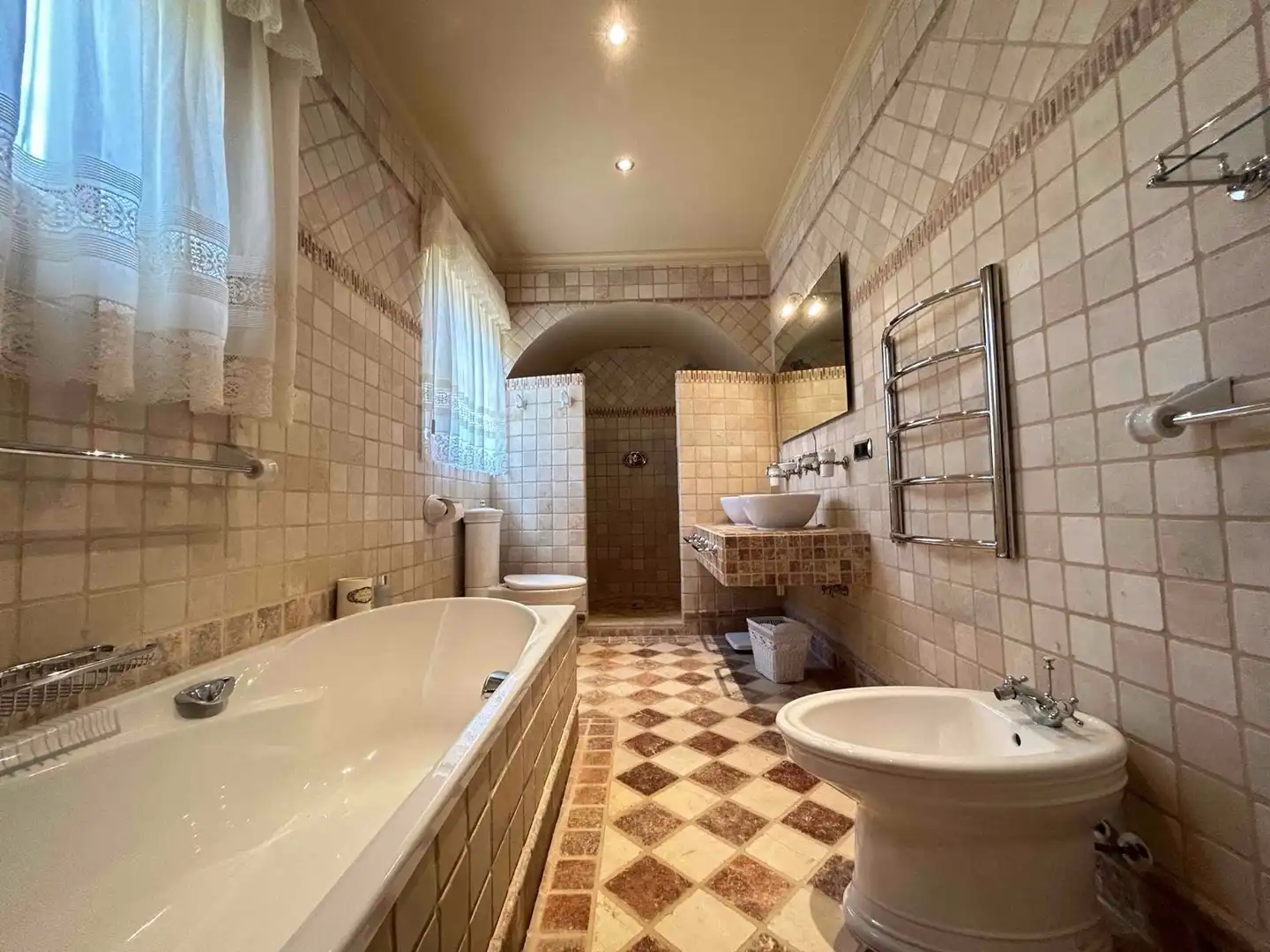 Baño de Casa o chalet en venta en Cuevas del Almanzora con Aire acondicionado, Calefacción y Jardín privado