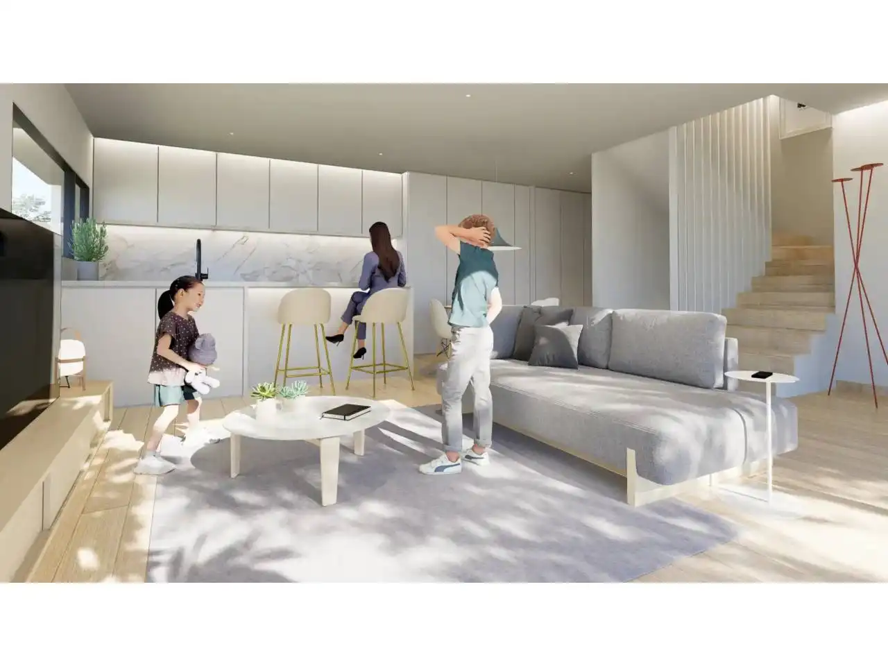 Sala de estar de Casa o chalet en venta en Vigo  con Jardín privado y Terraza