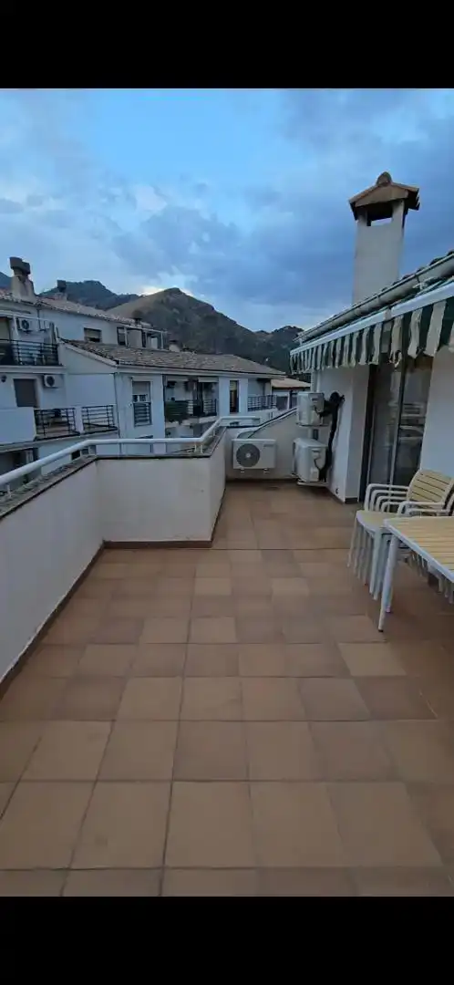 Terraza de Ático de alquiler en Cazorla con Aire acondicionado, Amueblado y Horno