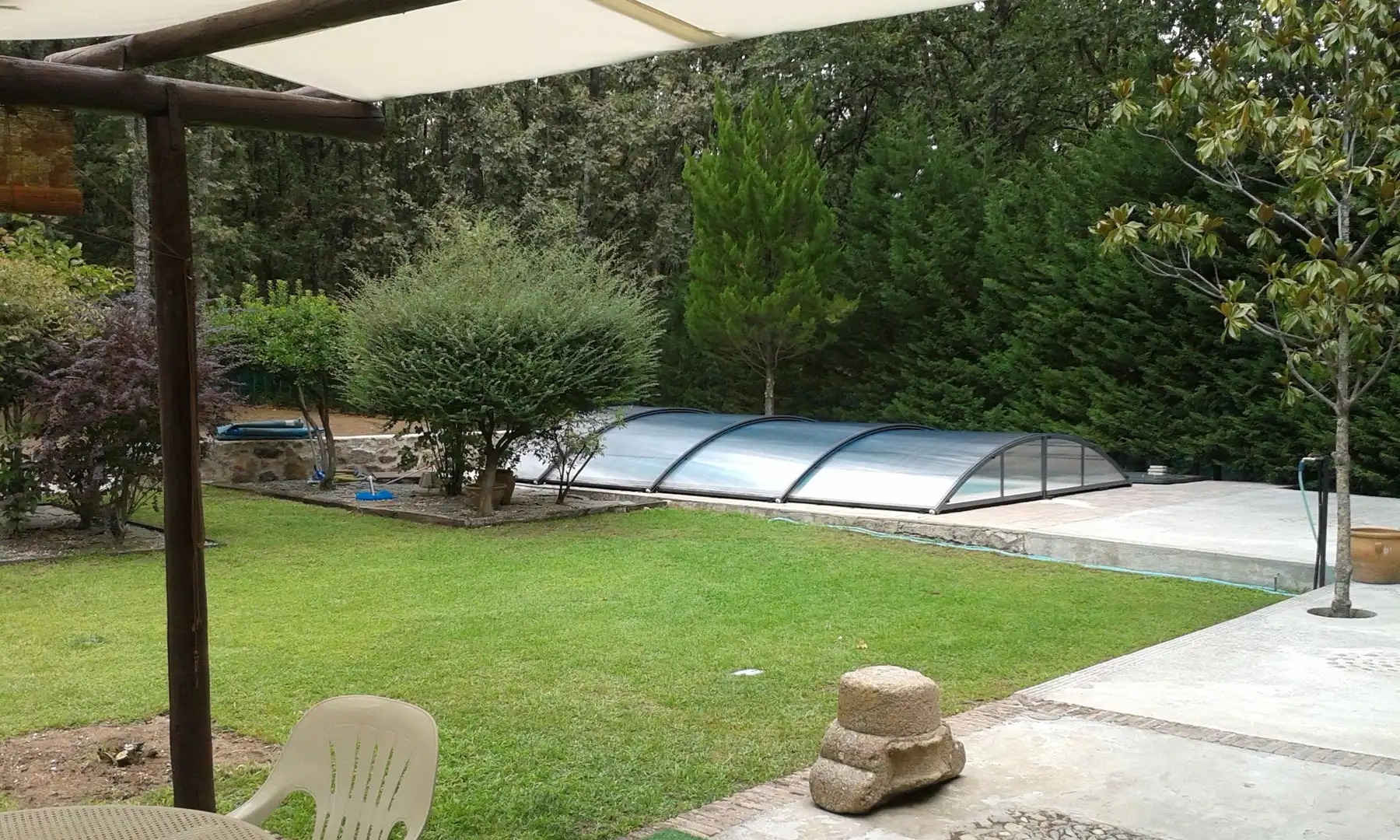 Piscina de Casa o chalet en venta en Cuacos de Yuste con Aire acondicionado, Calefacción y Jardín privado