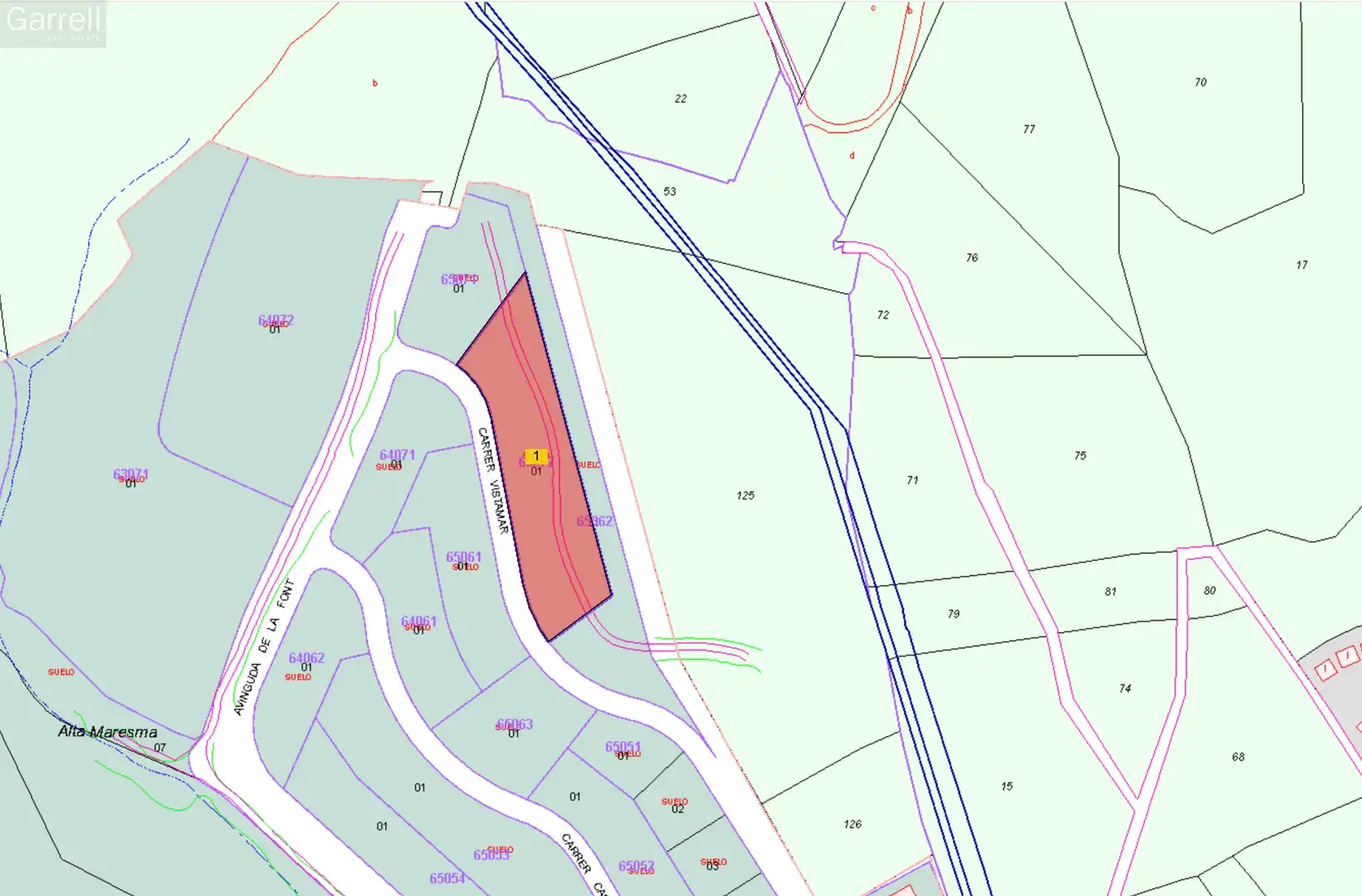 Lands and plots for sale in CL VISTAMAR
 SANTA SUSANNA (BARCELONA)