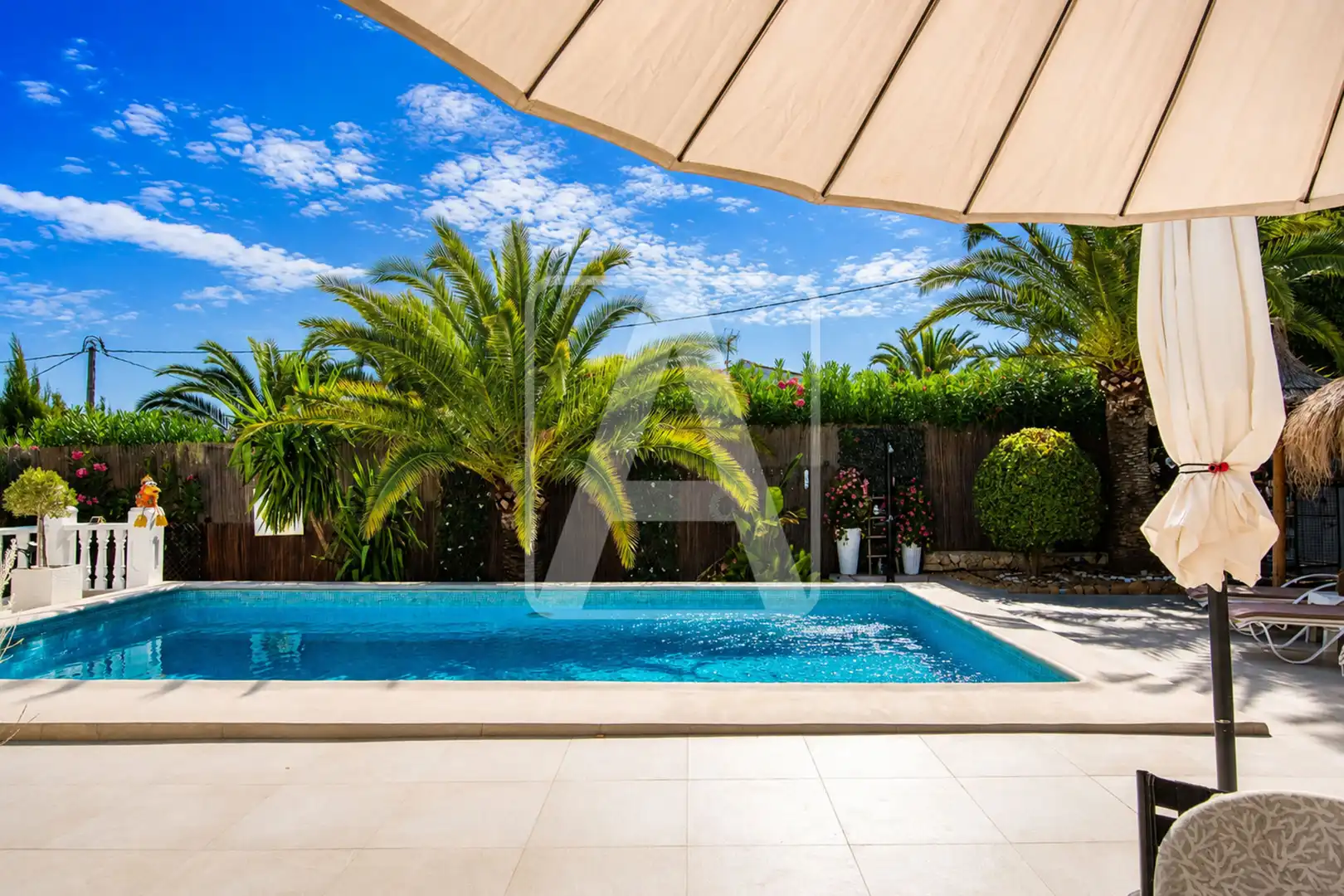 Swimming pool of Houses for sale in Benissa  with Air Conditioner, Heating and Private garden