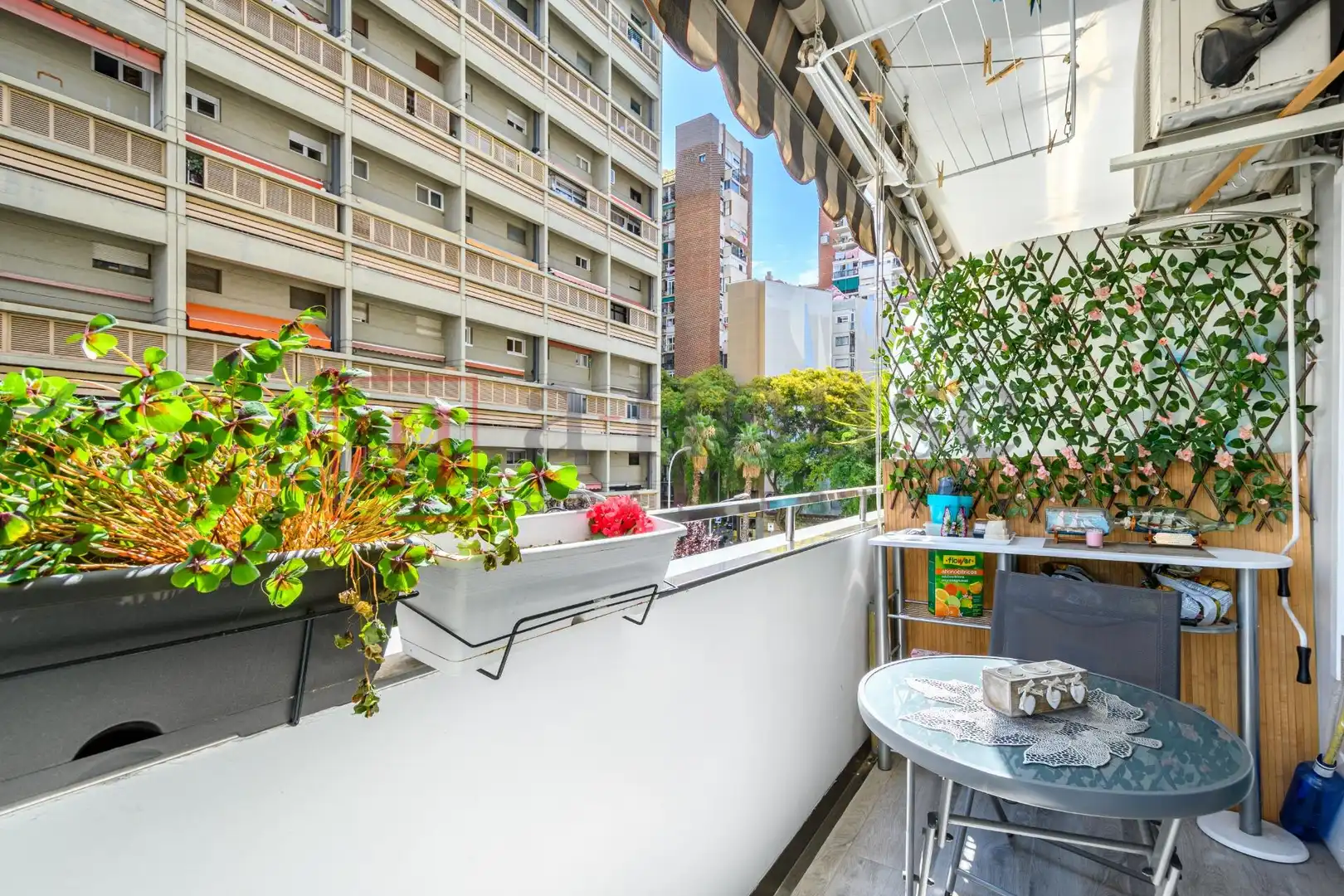 Balcony of Flat for sale in Barcelona  with Air Conditioner, Heating and Terrace