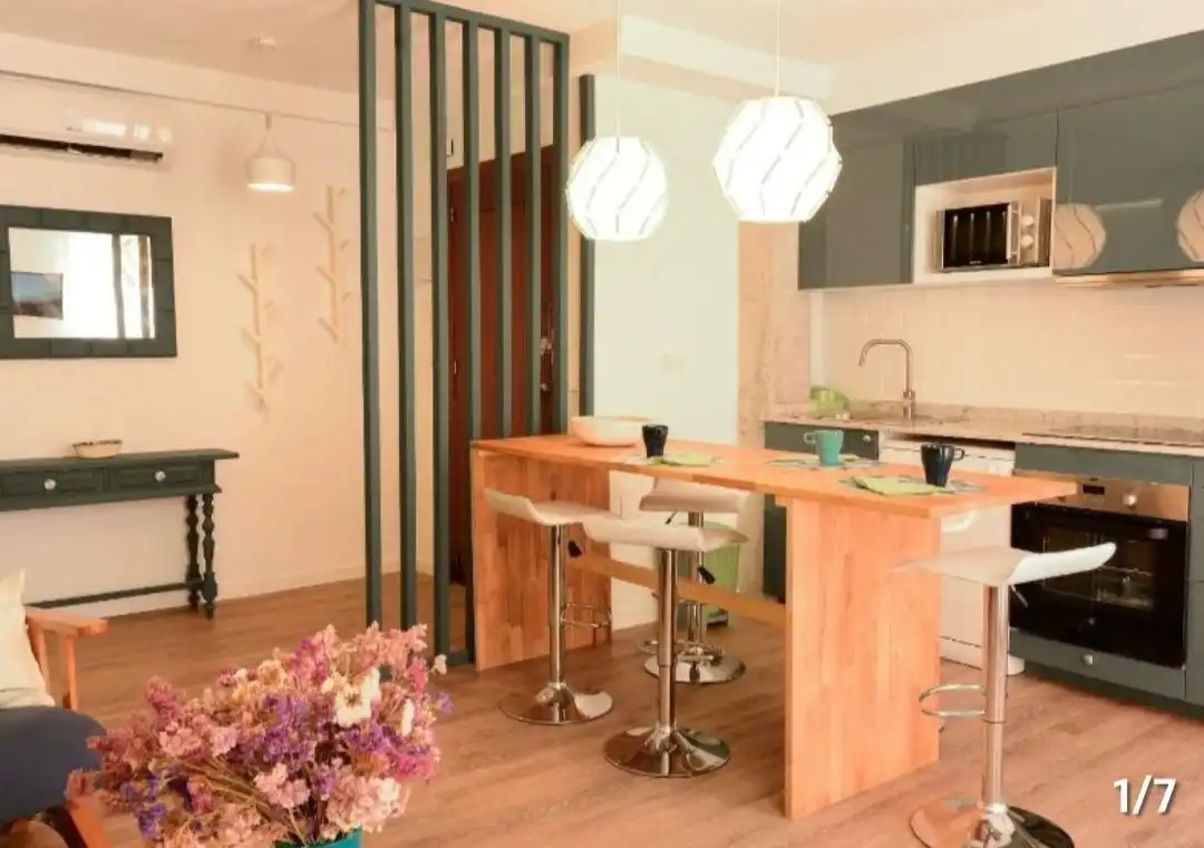 Kitchen of Flat for rent in Murcia  with Air Conditioner, Furnished and Oven