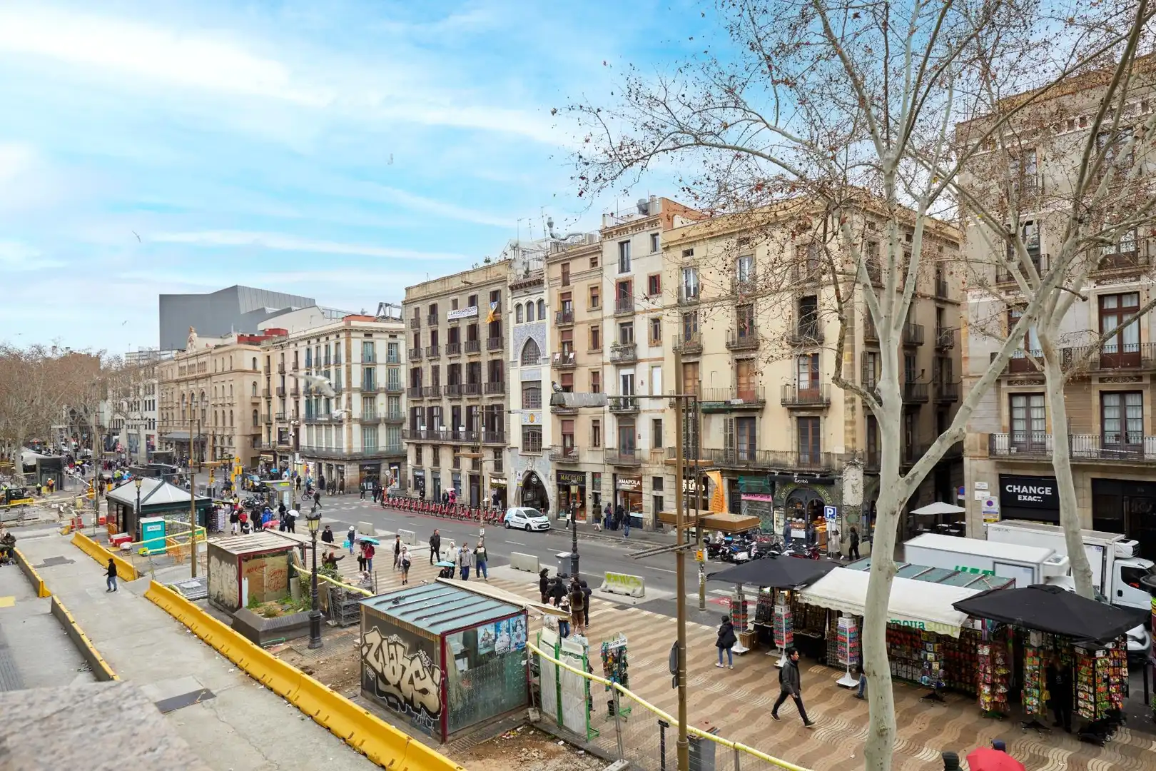 Vista exterior de Oficina de lloguer en Barcelona amb Aire condicionat i Terrassa