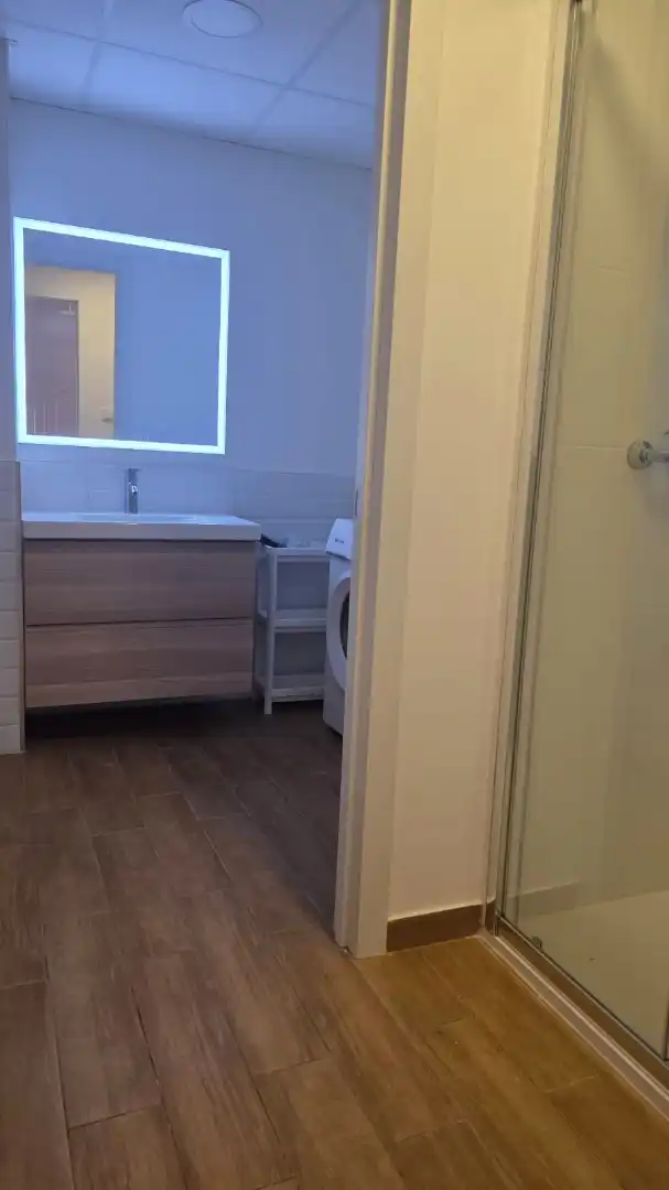 Badezimmer von Haus oder Chalet zum Verkauf in Murcia mit Klimaanlage, Privatgarten und Terrasse