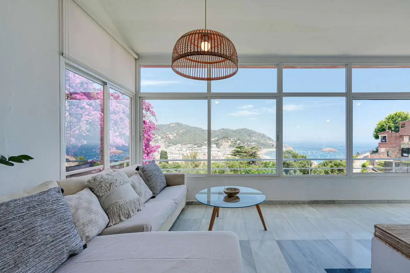 Sala de estar de Casa o chalet en venta en Tossa de Mar con Aire acondicionado, Jardín privado y Terraza