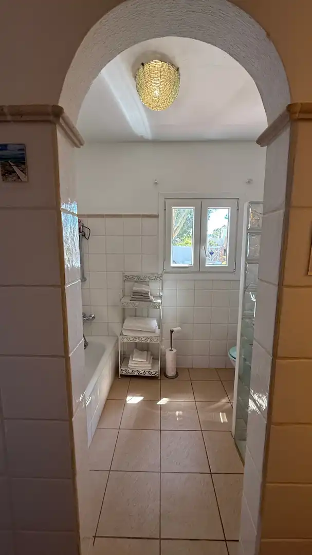 Bathroom of Houses for sale in Sant Antoni de Portmany  with Air Conditioner, Heating and Private garden
