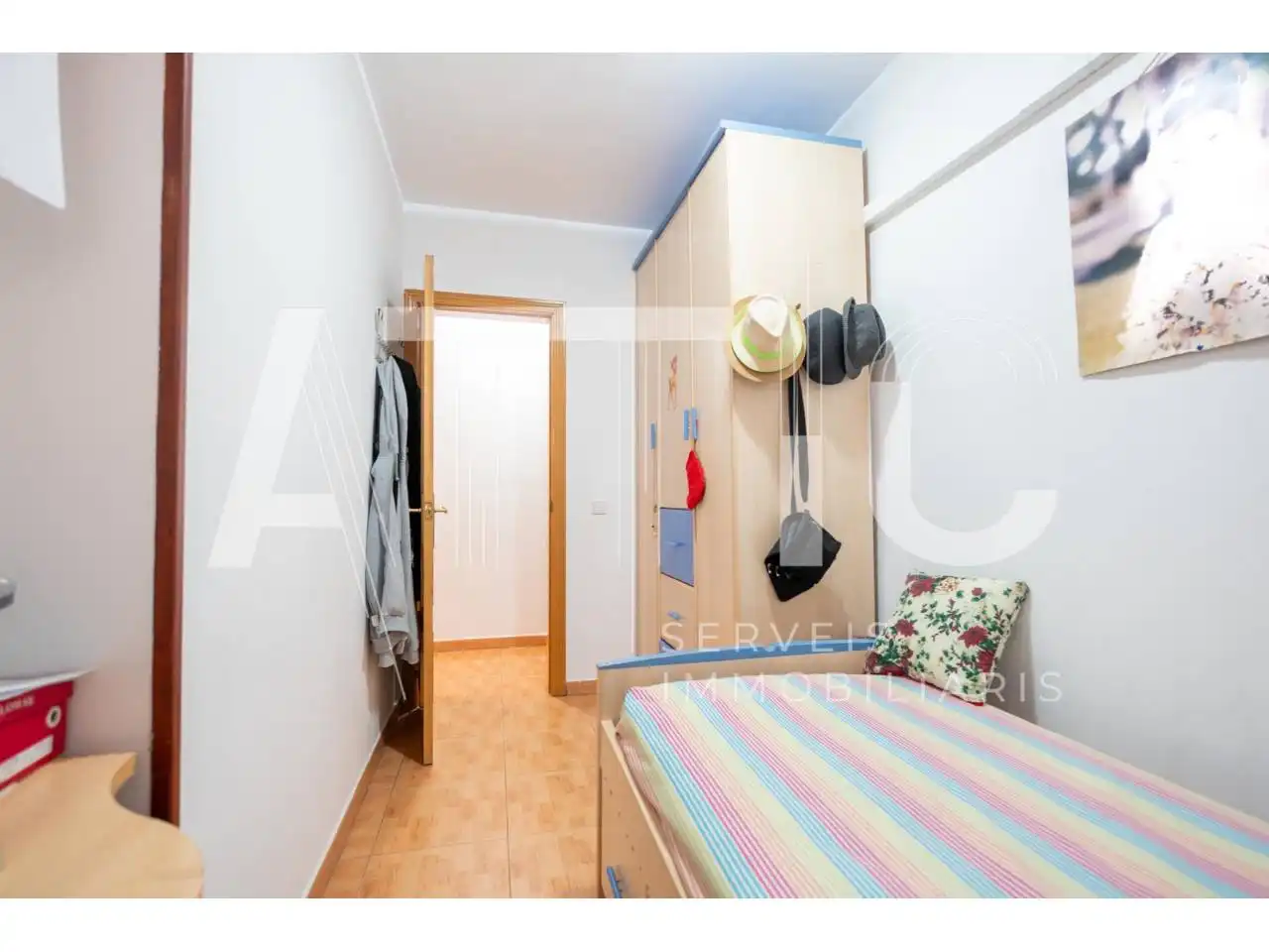 Schlafzimmer von Maisonette zum Verkauf in Sabadell mit Klimaanlage, Heizung und Terrasse