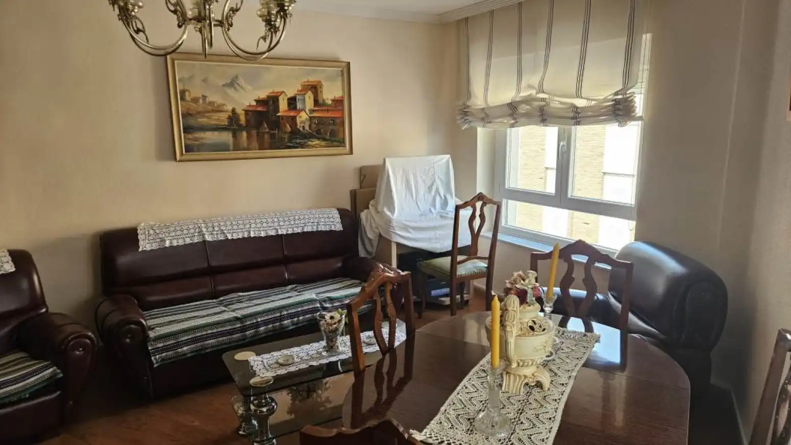 Sala d'estar de Pis en venda en Salamanca amb Moblat