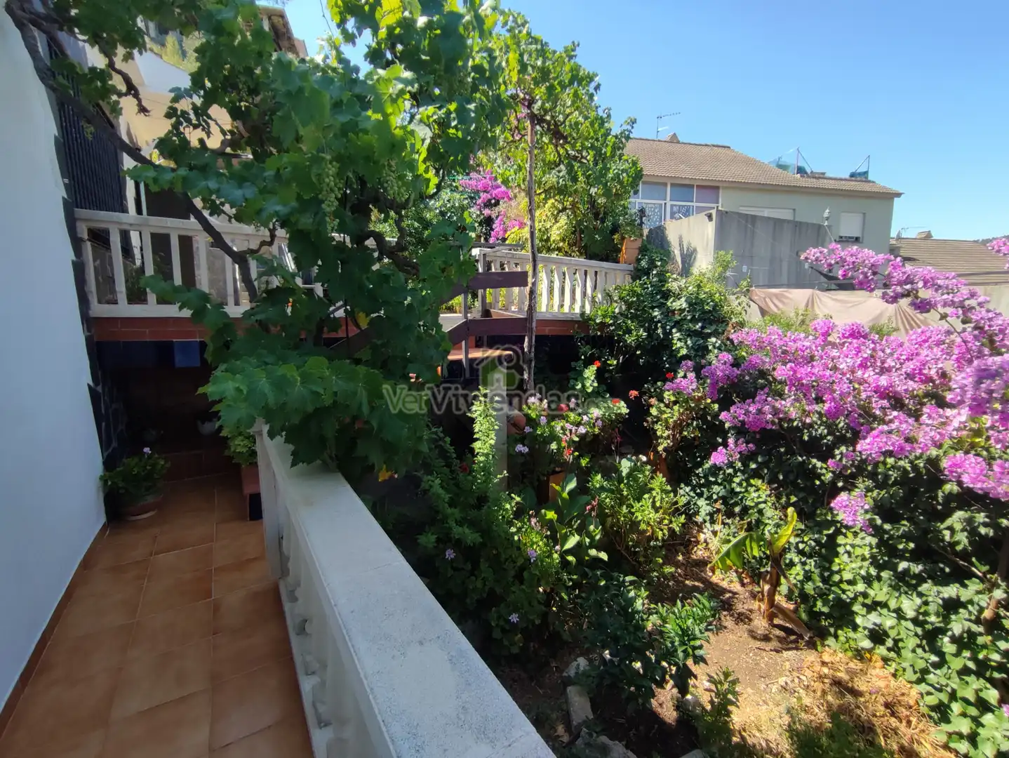 Jardín de Casa o chalet en venta en Vallirana con Calefacción, Jardín privado y Terraza