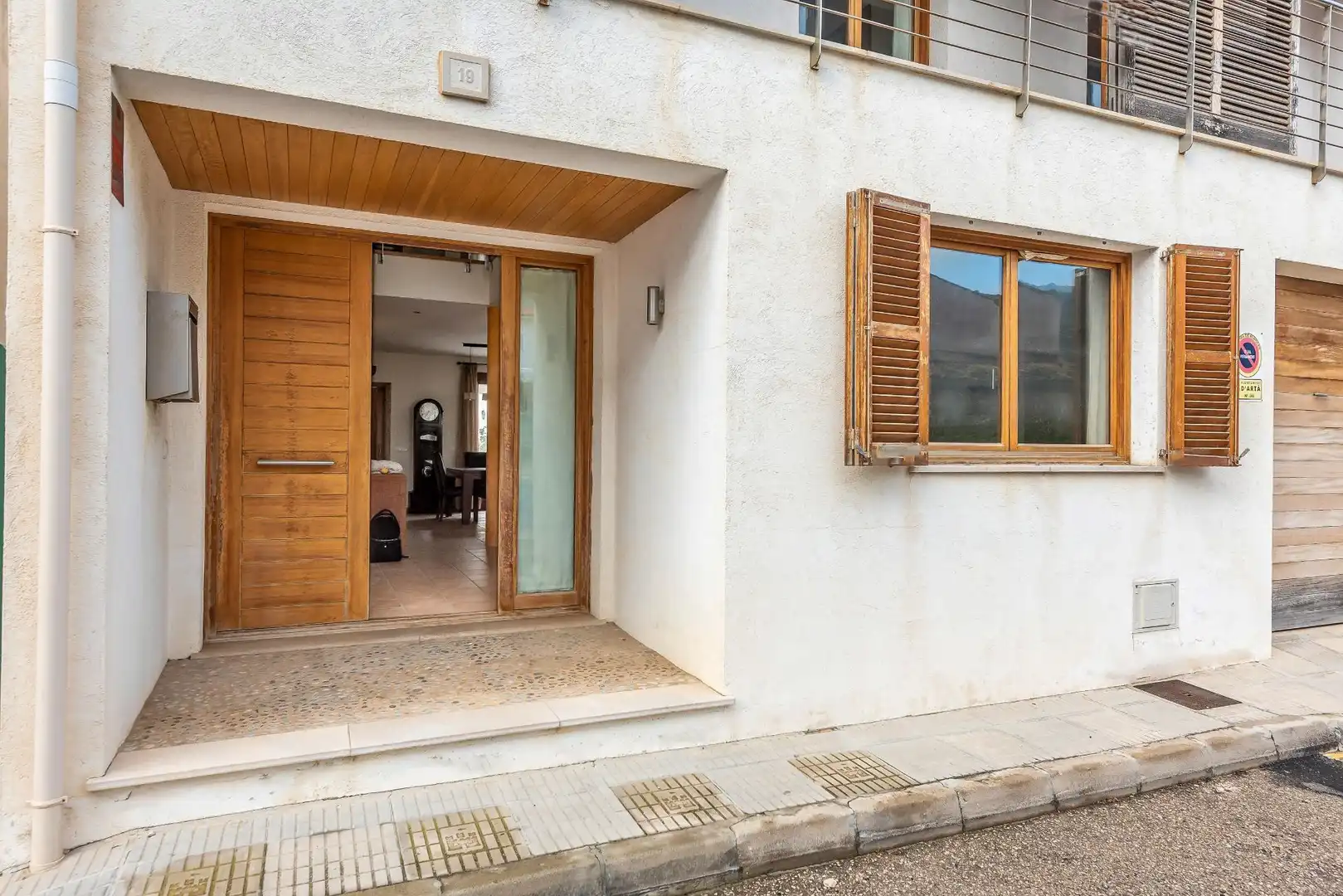 Exterior view of Detached homes for sale in Artà  with Air Conditioner, Heating and Storage room