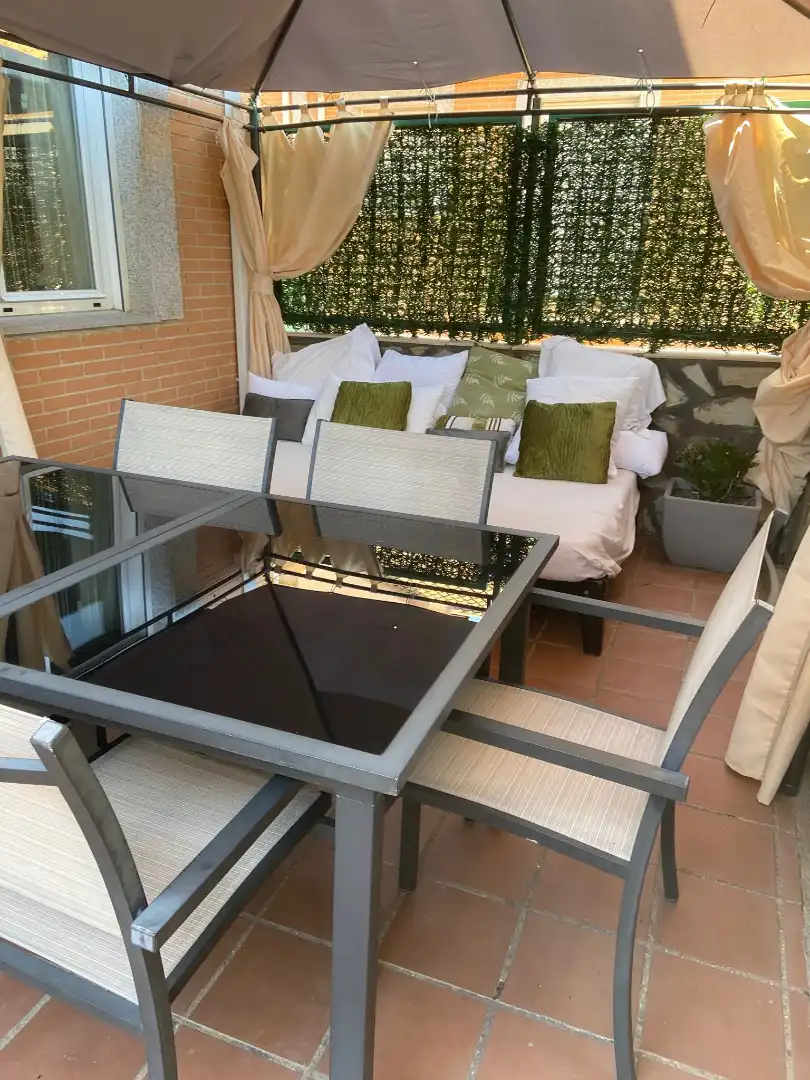 Terraza de Casa adosada en venta en Méntrida con Aire acondicionado, Calefacción y Jardín privado