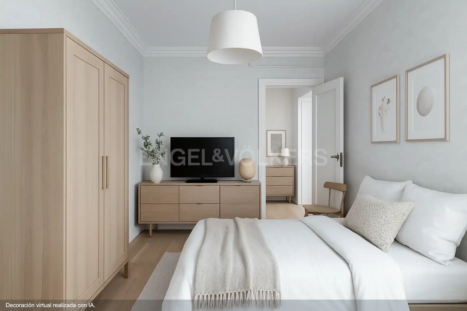 Bedroom of Flat for sale in Barcelona  with Heating, Parquet flooring and Furnished