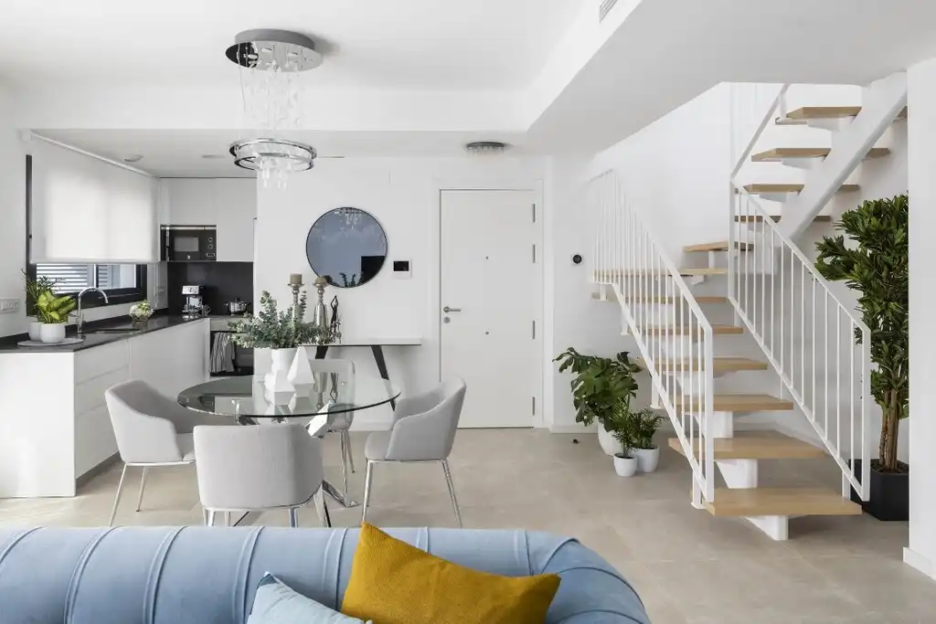 Living room of Duplexes for sale in Torremolinos  with Terrace and Community pool