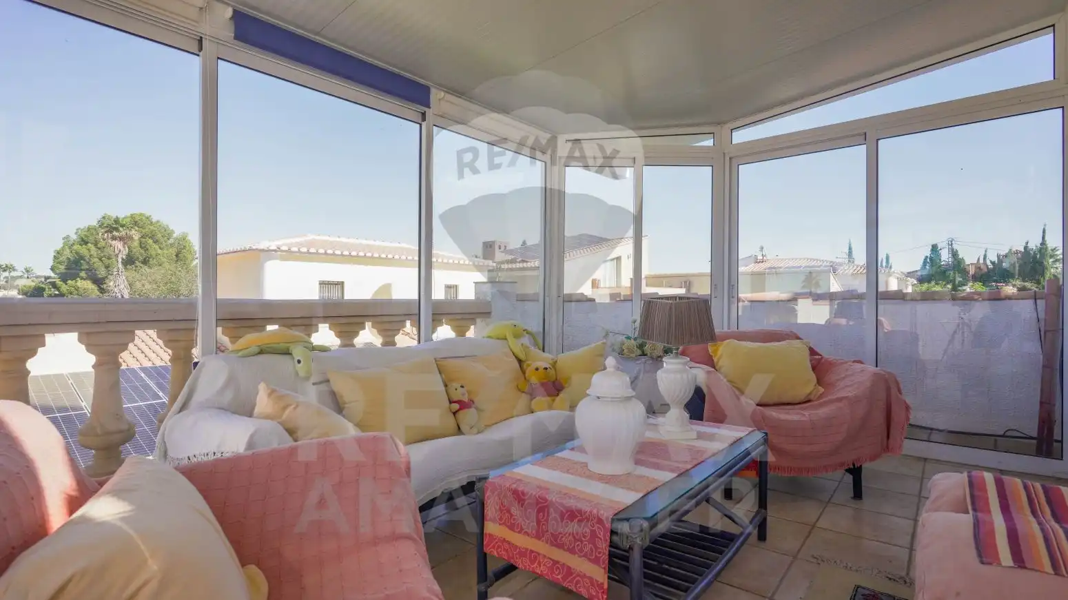 Terraza de Casa o chalet en venta en Dénia con Jardín privado, Terraza y Piscina