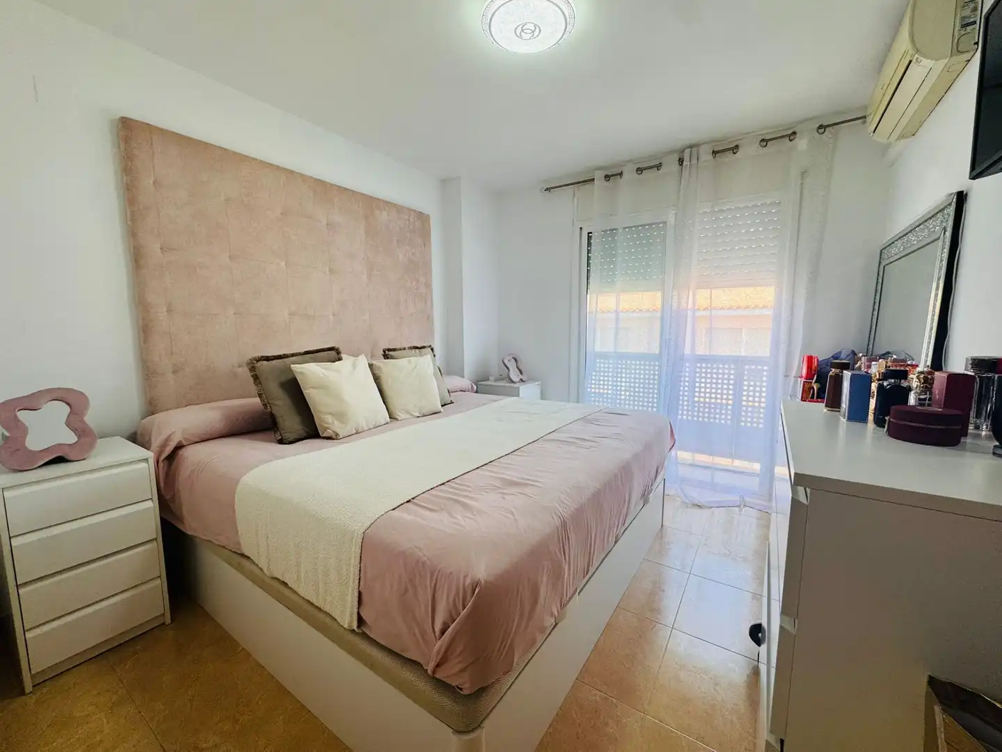 Bedroom of Flat for sale in La Canonja  with Air Conditioner, Terrace and Furnished