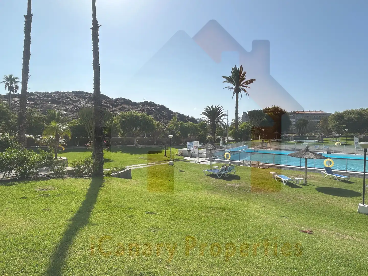 Schwimmbecken von Wohnungen zur Miete in San Bartolomé de Tirajana mit Klimaanlage, Terrasse und Möbliert