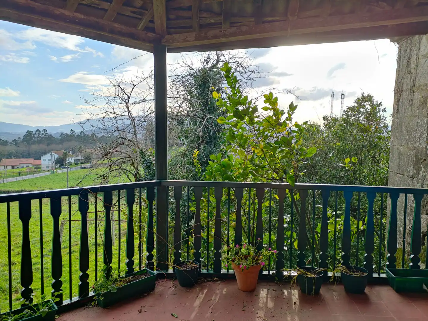 Balcony of Houses for sale in Teo  with Heating, Private garden and Parquet flooring