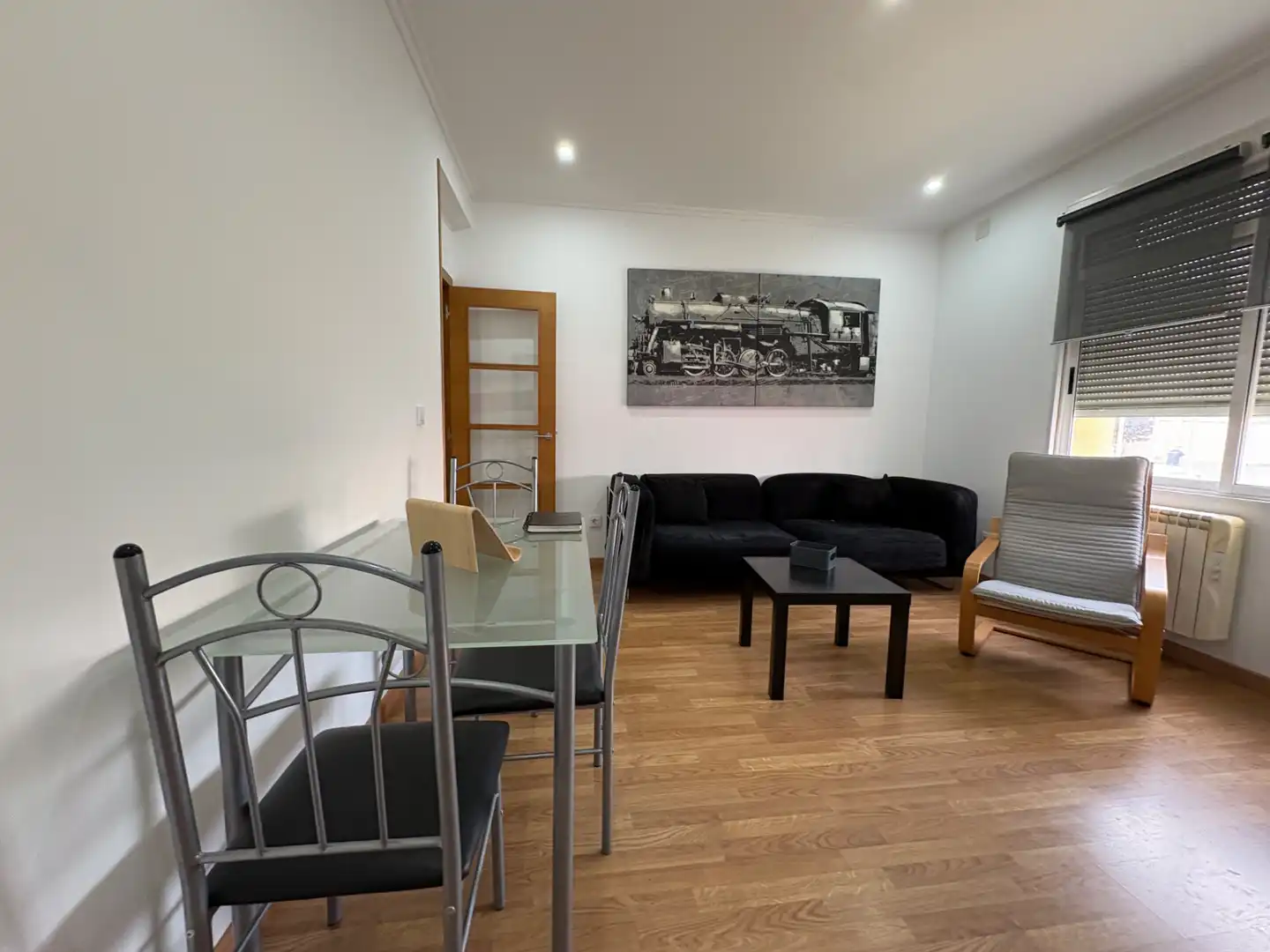 Sala de estar de Piso de alquiler en Ferrol con Calefacción y Amueblado