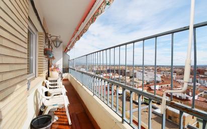 Balcony of Flat for sale in  Zaragoza Capital  with Air Conditioner, Terrace and Balcony