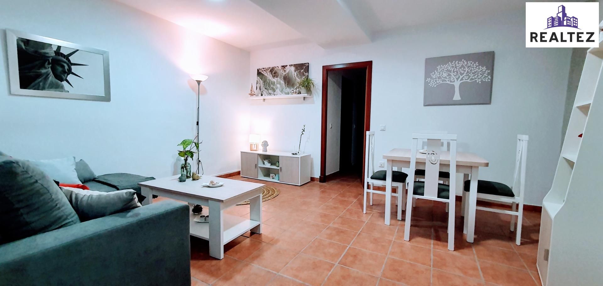 Sala de estar de Piso de alquiler en Jerez de la Frontera con Aire acondicionado y Amueblado