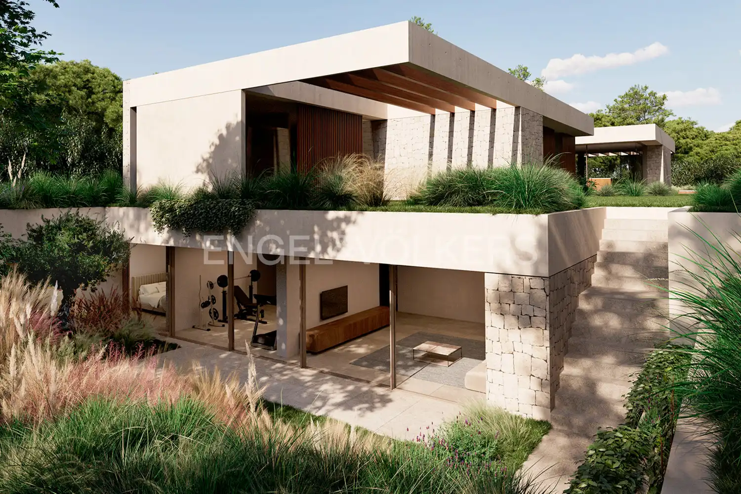 Vista exterior de Casa o xalet en venda en Bétera amb Aire condicionat, Calefacció i Jardí privat