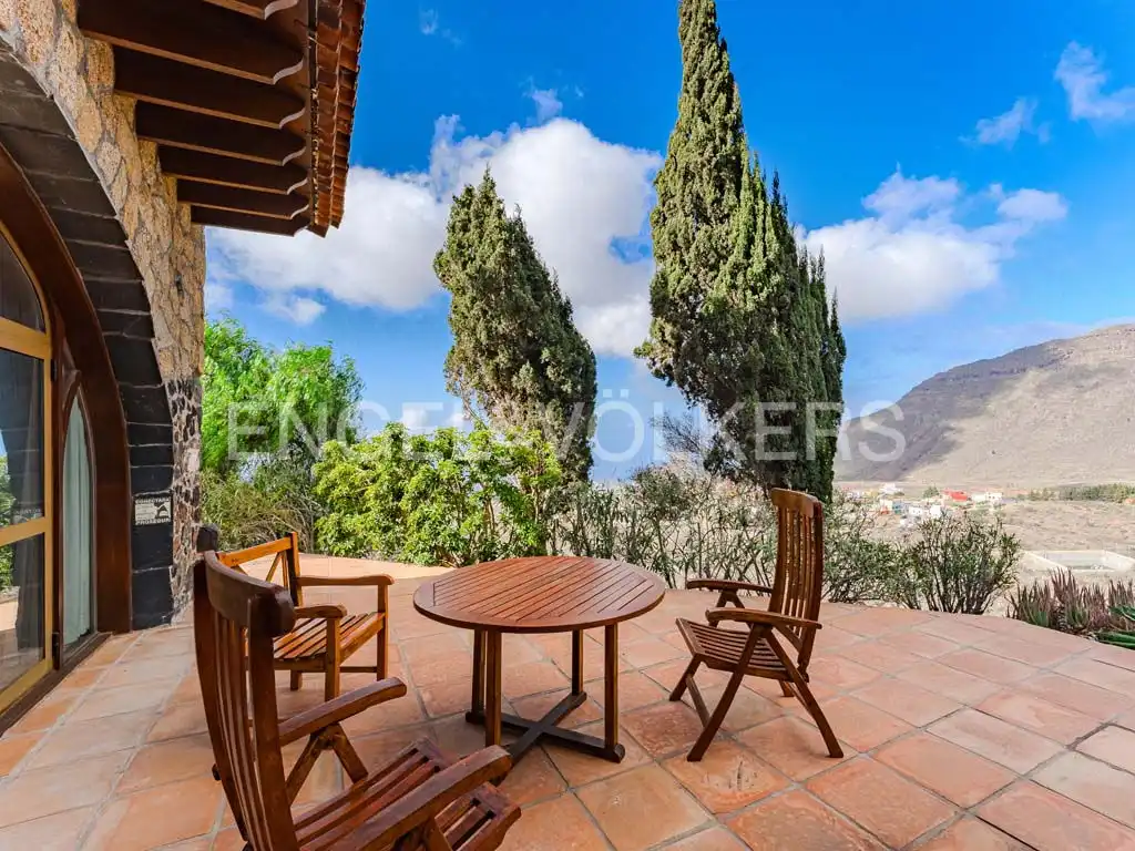 Terrassa de Casa o xalet en venda en Arona pueblo