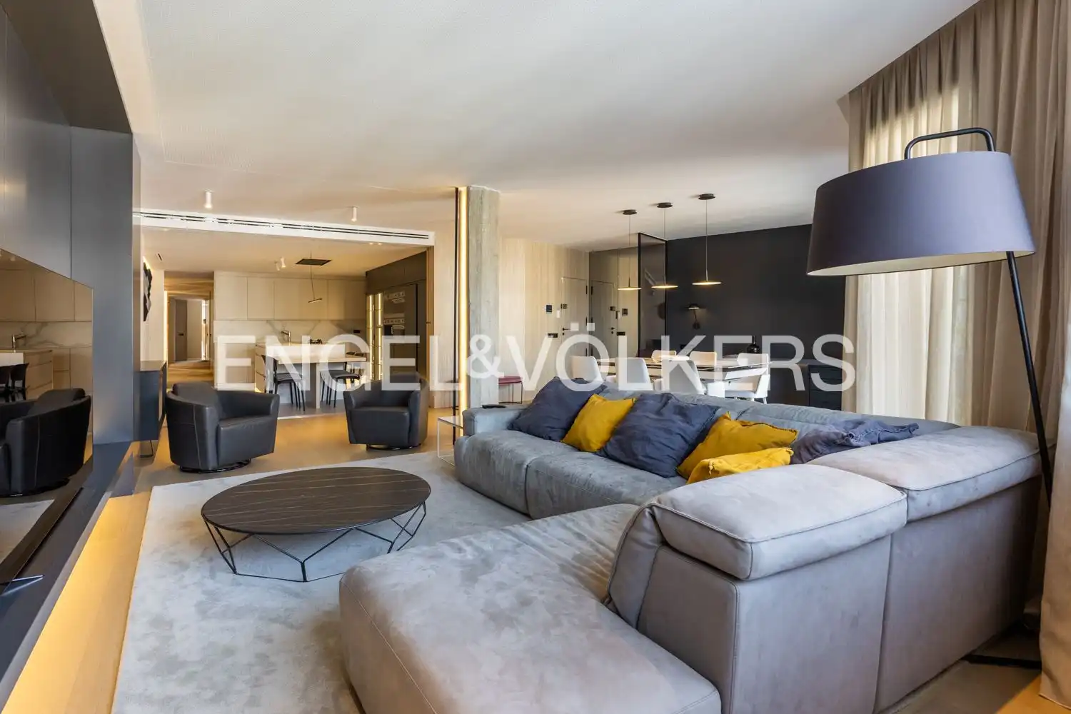 Wohnzimmer von Wohnung zum Verkauf in  Valencia Capital mit Klimaanlage, Heizung und Parkett