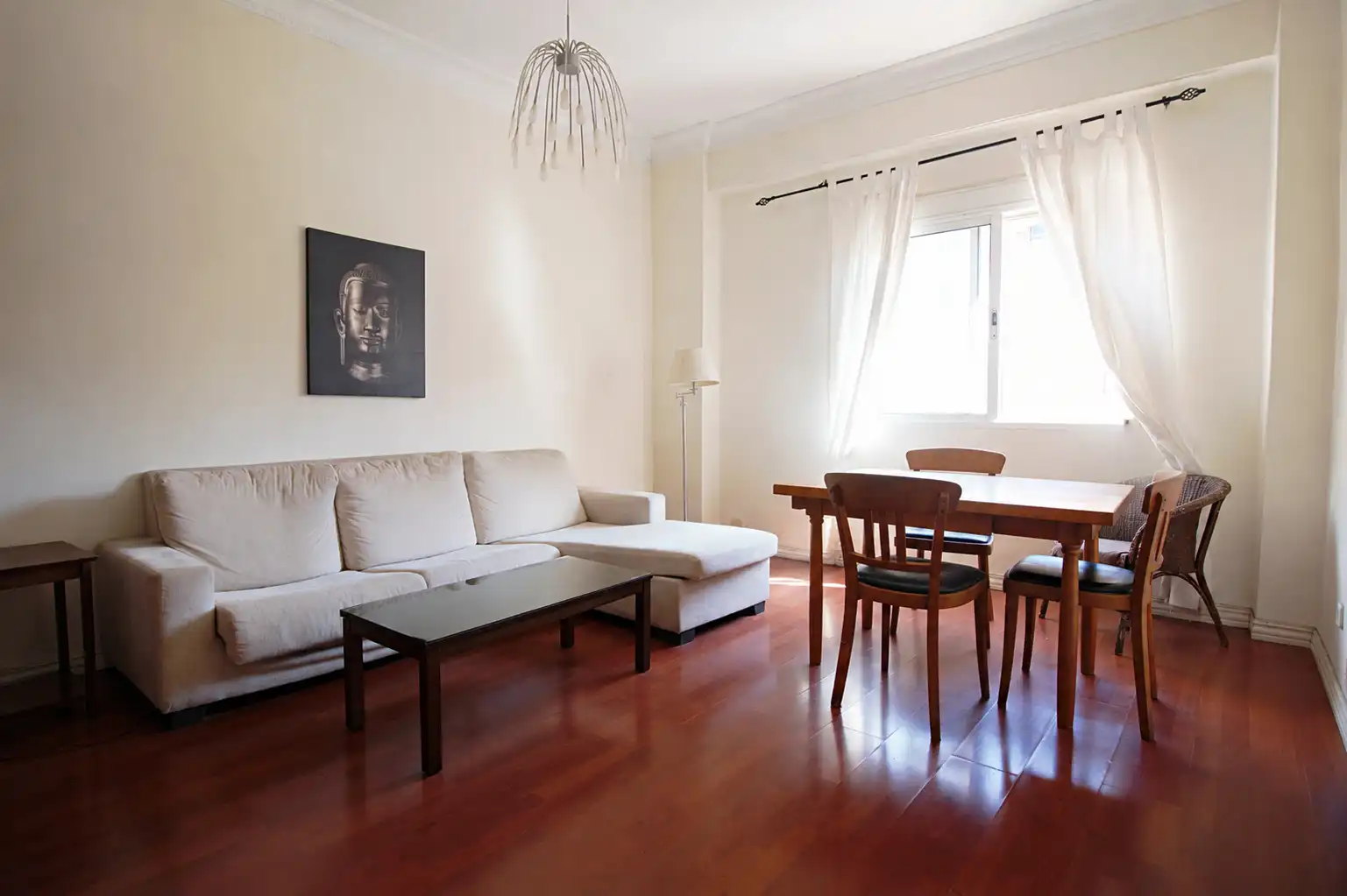Living room of Flat for sale in Valencia  with Furnished, Oven and Washing machine