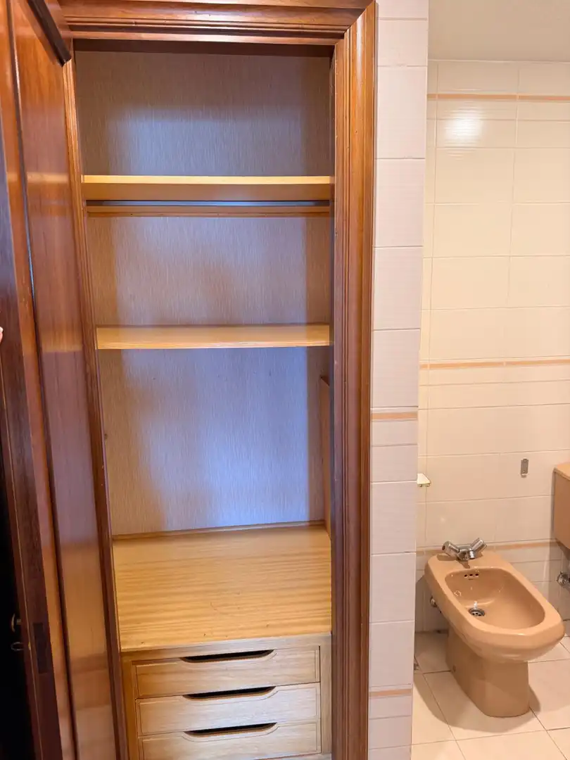 Bathroom of Flat for rent in Madrid  with Private garden, Swimming Pool and Balcony