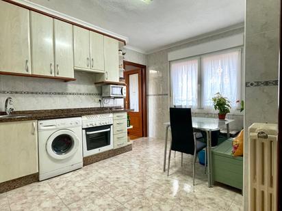 Kitchen of Flat for sale in Gijón   with Heating and Parquet flooring