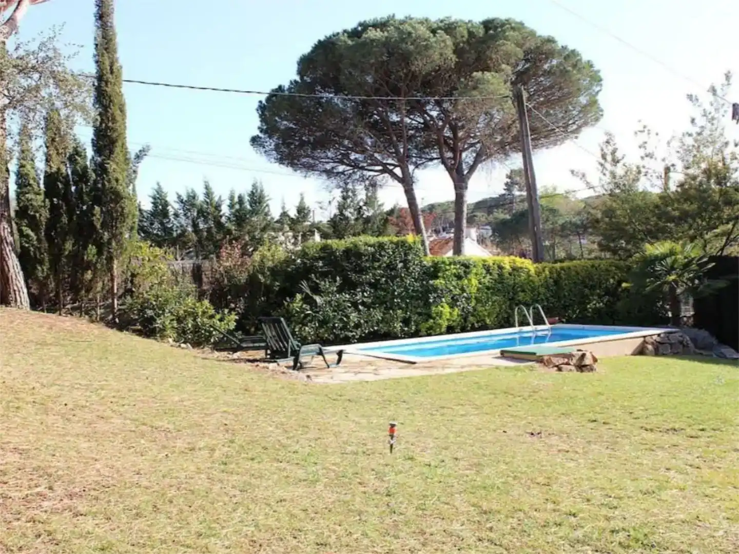 Jardí de Casa o xalet de lloguer en Llagostera amb Aire condicionat, Jardí privat i Parquet